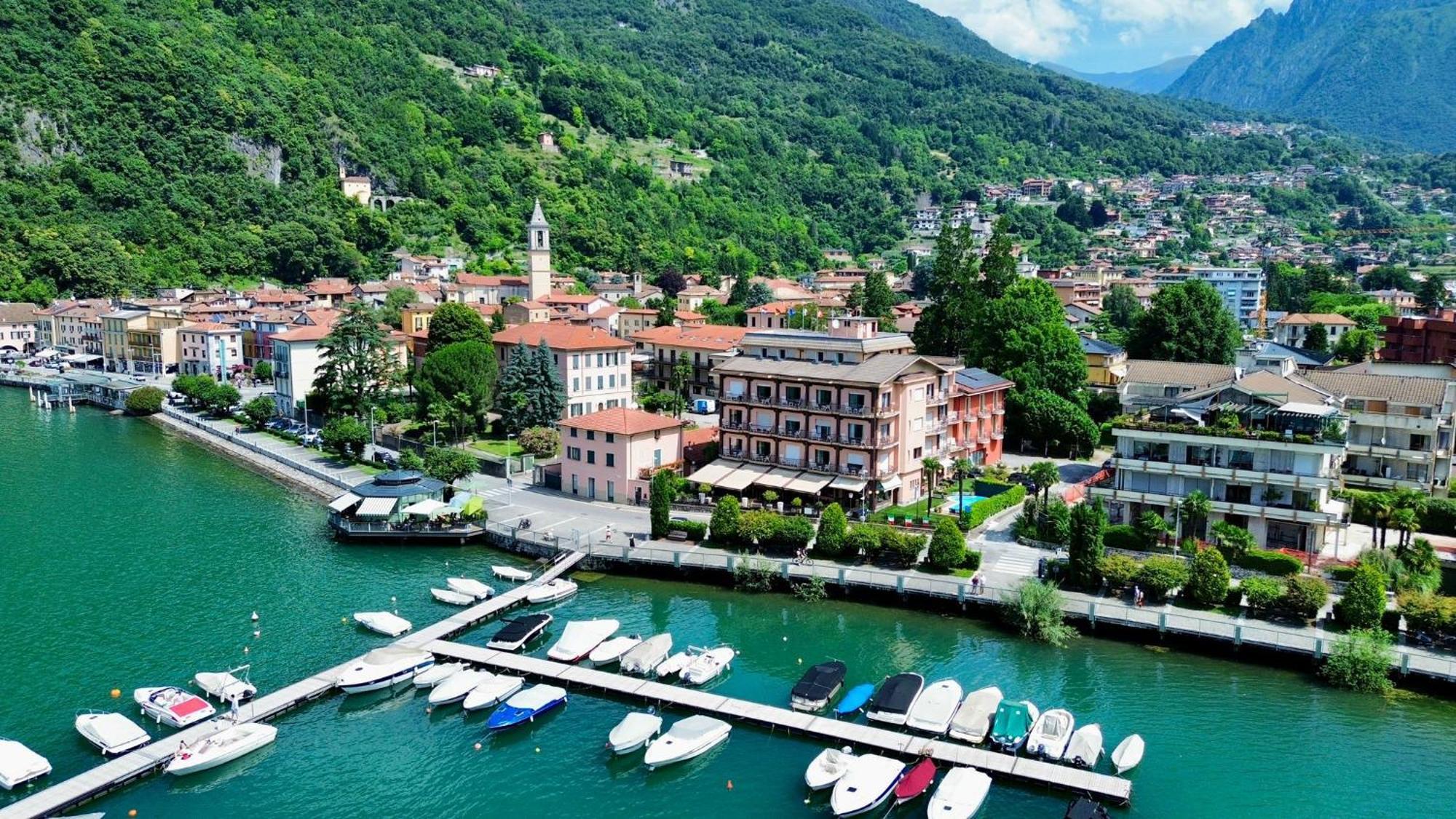 Hotel Europa Porlezza Bagian luar foto