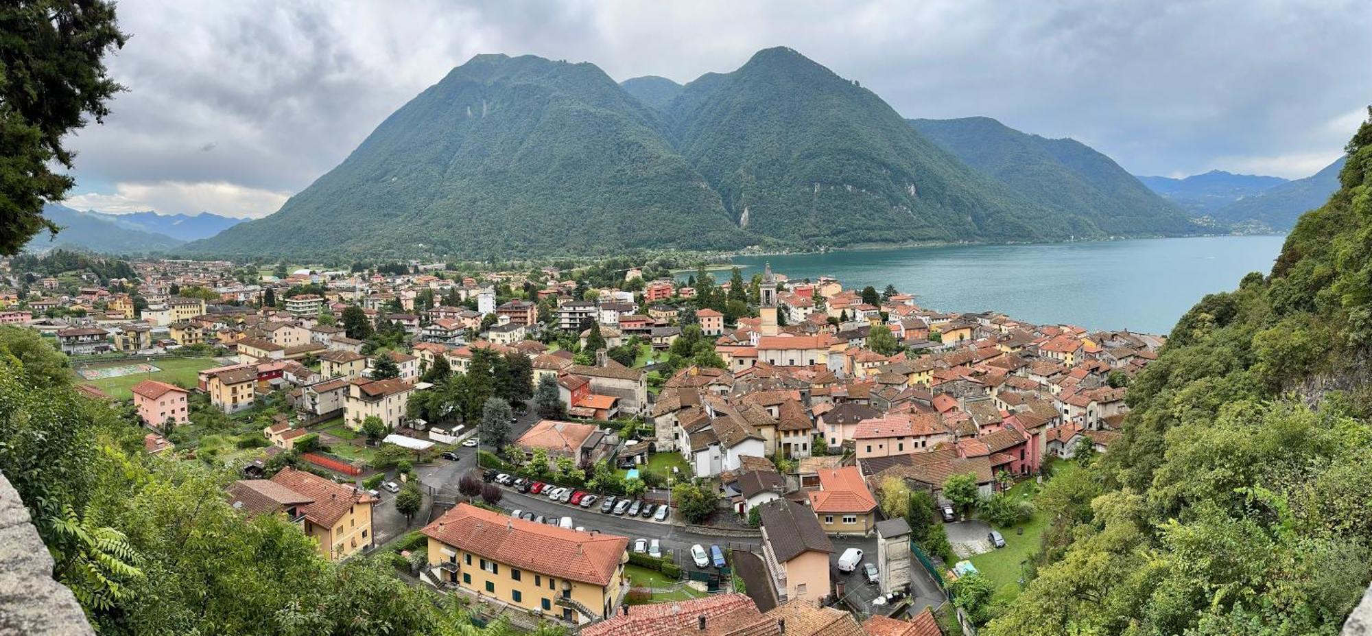 Hotel Europa Porlezza Bagian luar foto
